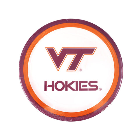 Virginia Tech Modern 7" Paper Plates