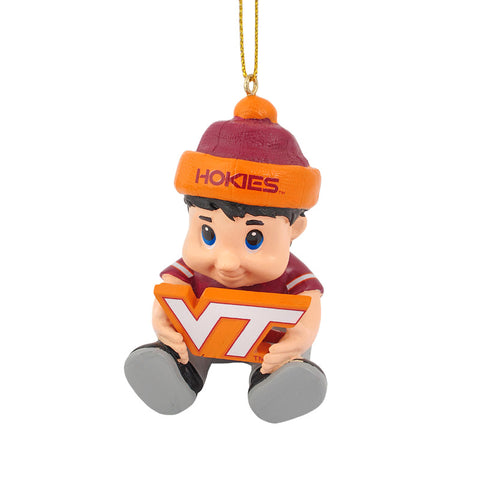 Virginia Tech Lil' Fan Ornament