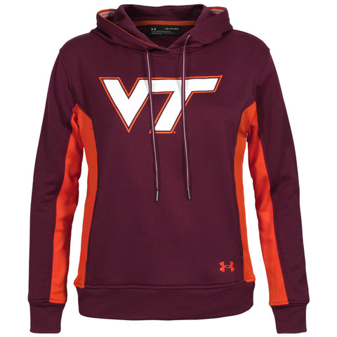 Virginia Tech Women's Gameday Tech Terry Hooded Sweatshirt by Under Armour