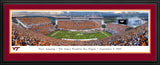 Virginia Tech Lane Stadium 2026 Orange Effect Panoramic Print