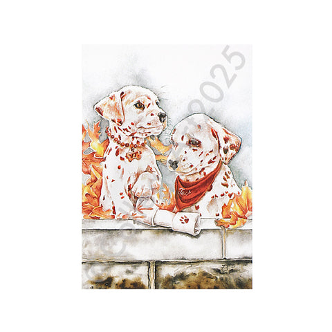 Virginia Tech "Pawsitively Hokies" Print by Jane Blevins