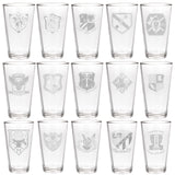 Virginia Tech Corps of Cadets Logo Company Pint Glass