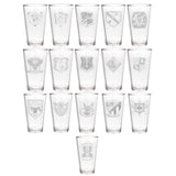 Virginia Tech Corps of Cadets Logo Company Pint Glass