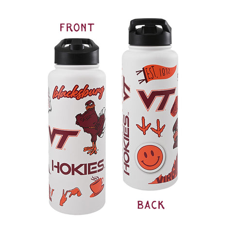 Virginia Tech Native Quencher Water Bottle: 34 oz.