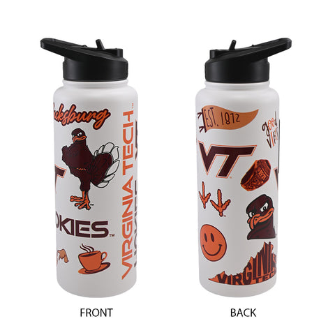 Virginia Tech Native Quencher Water Bottle: 34 oz.