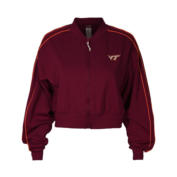 Virginia Tech Women's Track Jacket: Maroon – Campus Emporium