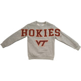 Virginia Tech Wide Print Hokies Crewneck Sweatshirt