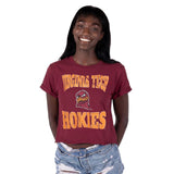 Virginia Tech Women's Primetime HokieBird T-Shirt: Maroon