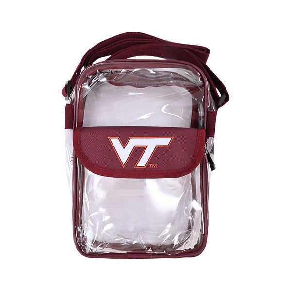 Virginia Tech Clear Waterproof Crossbody Bag – Campus Emporium