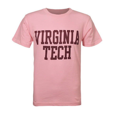 Virginia Tech Basic T-Shirt: Light Pink