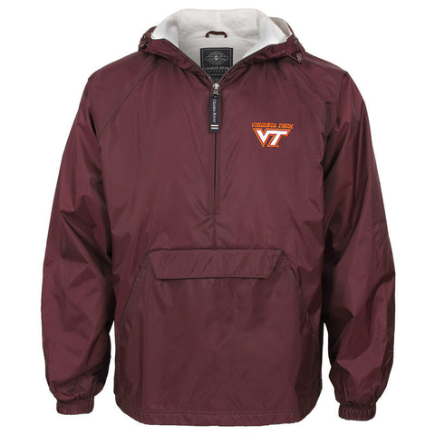 Virginia Tech Classic Pullover Jacket by Charles River