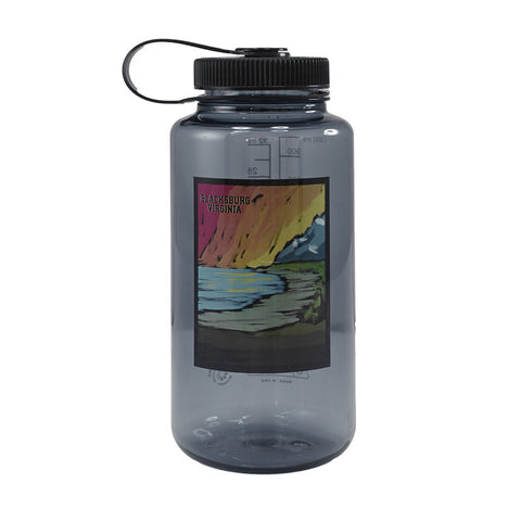 Blacksburg 32 oz. Widemouth Sustain Water Bottle by Nalgene: Gray