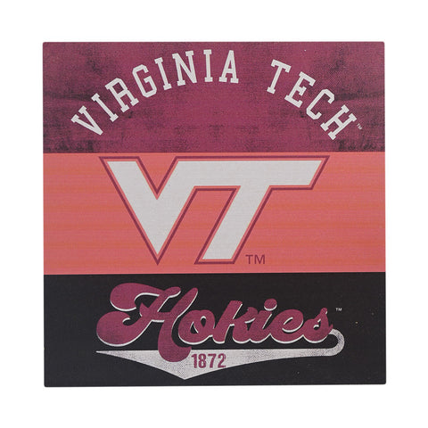 Virginia Tech Logo Multi Color Wall Sign