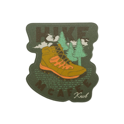 McAfee Knob Hiking Boot Mini Decal