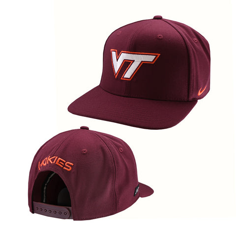 Virginia Tech Snapback Hat by Nike