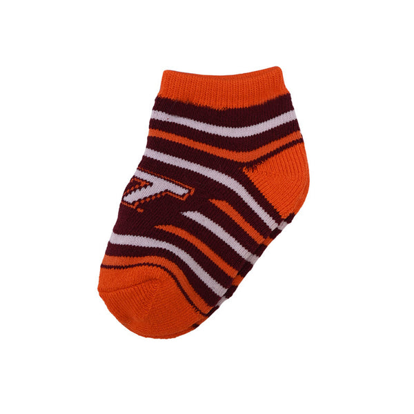 Virginia Tech Stripe Booties – Campus Emporium