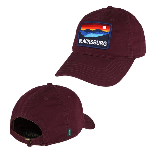 Blacksburg Mountain Hat by Legacy: Maroon – Campus Emporium