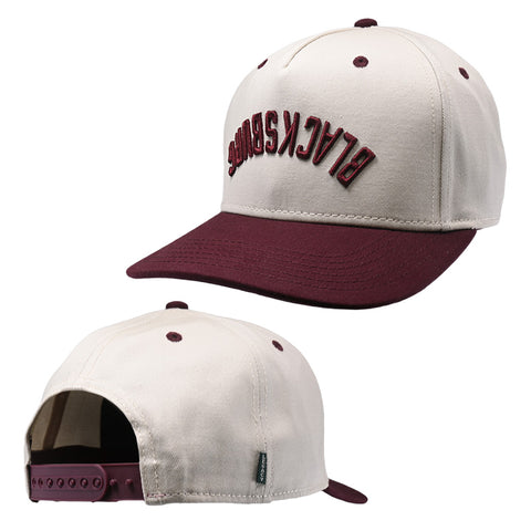 Blacksburg Upside Down Hat by Legacy: Stone/Maroon