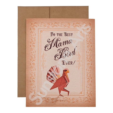 To The Best Mama Bird Card
