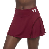 Virginia Tech Women's Halo Skort: Maroon