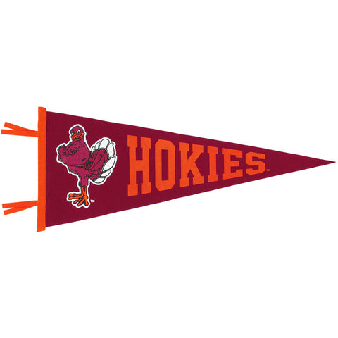 Virginia Tech 12x30 Hokie Bird Pennant
