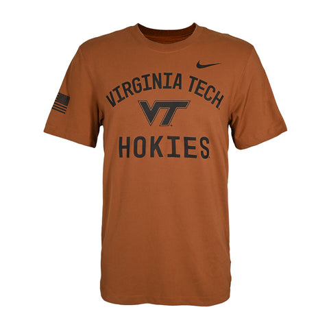 Virginia Tech 2026 Military Appreciation Dri-FIT Cotton T-Shirt by Nike