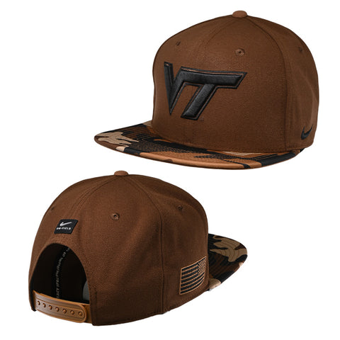 Virginia Tech 2026 Military Appreciation Snapback Hat by Nike