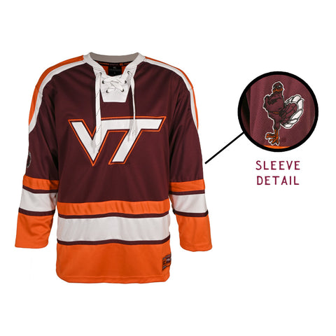 Virginia Tech Adult Heard Hockey Jersey
