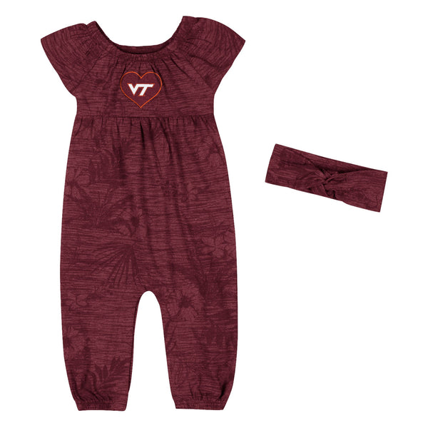 Virginia Tech Baby Fern Romper and Headband Set – Campus Emporium