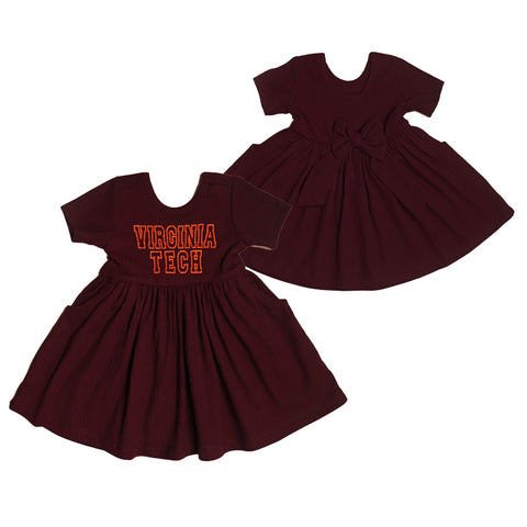 Virginia Tech Baby Flarietta Dress