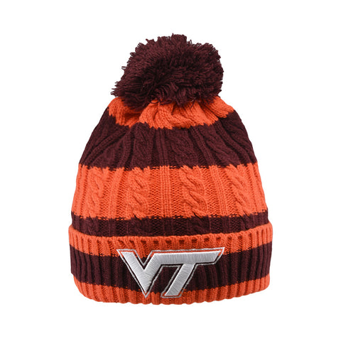 Virginia Tech Braided Beanie by New Era