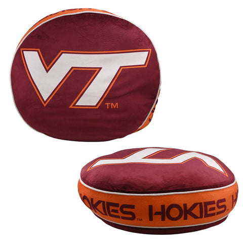 Virginia Tech Circle Puff Pillow