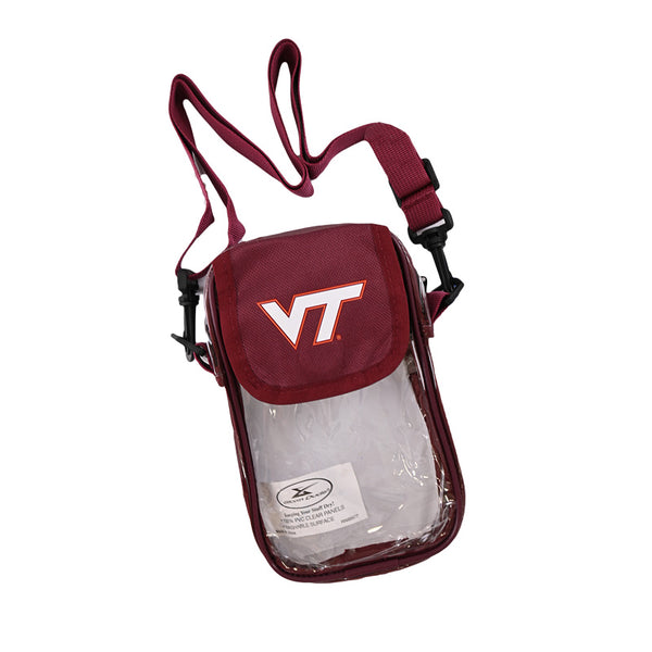 Virginia Tech Clear Mini Waterproof Crossbody Bag – Campus Emporium