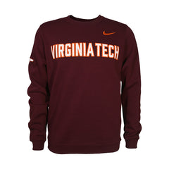maroon nike crew neck