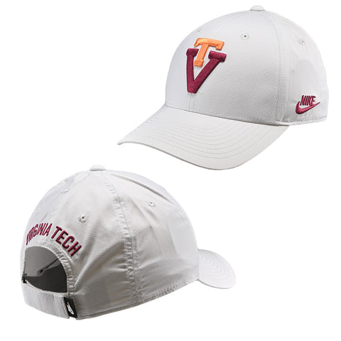 Virginia Tech Club Vault Logo Hat: Photon Dust by Nike