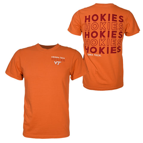 Virginia Tech Comfort Colors Hokies T-Shirt: Burnt Orange