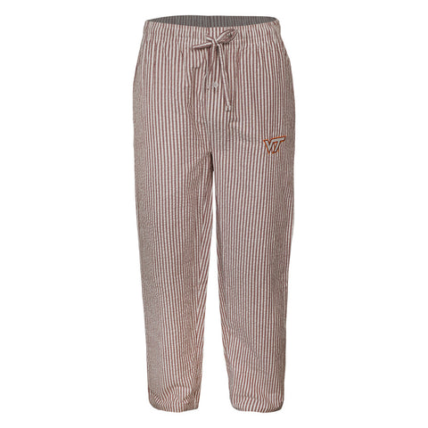 Virginia Tech Copeland Seersucker Pant: Maroon Stripe