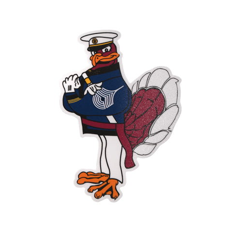 Virginia Tech Corps of Cadets HokieBird Decal 3"