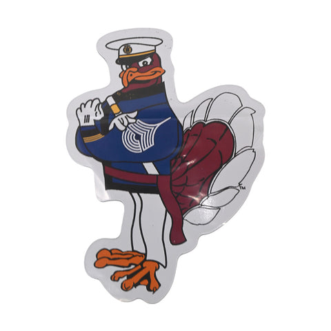 Virginia Tech Corps of Cadets HokieBird Magnet:  3"