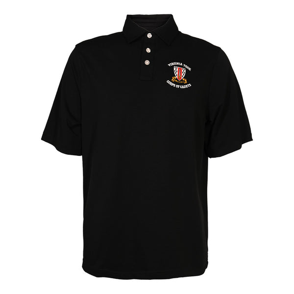 Virginia Tech Corps of Cadets Men's Greenway Polo by Charles River – Campus Empo
