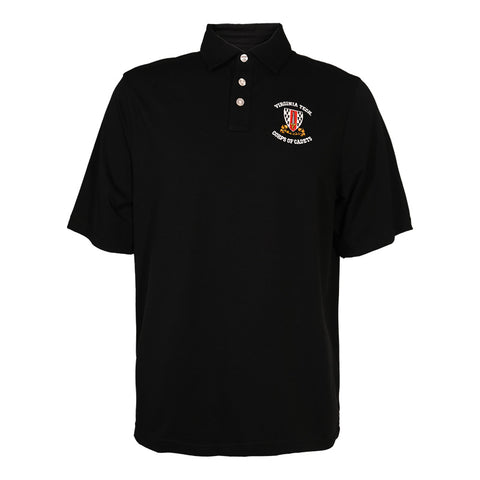 Virginia Tech Corps of Cadets Men's Greenway Polo by Charles River