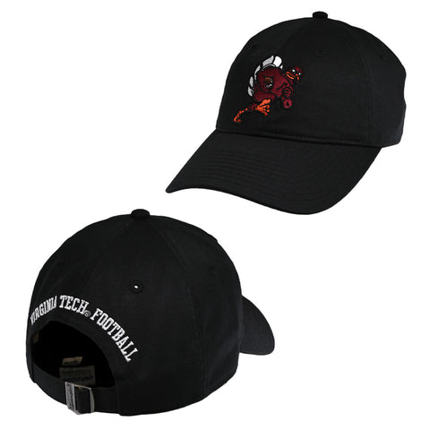 Virginia Tech Football HokieBird Hat: Black by Champion