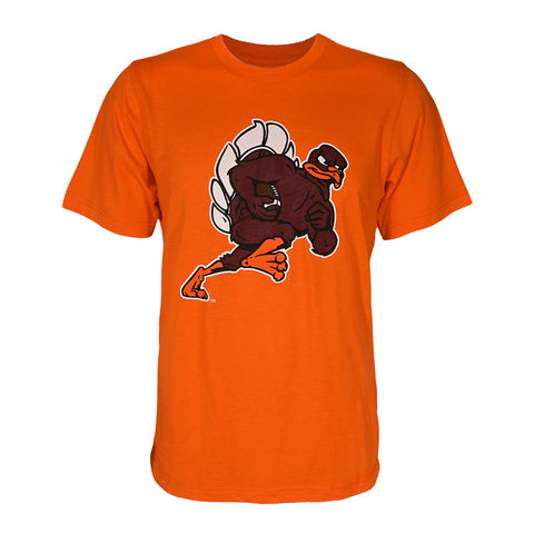 Virginia Tech Football HokieBird T-Shirt: Orange