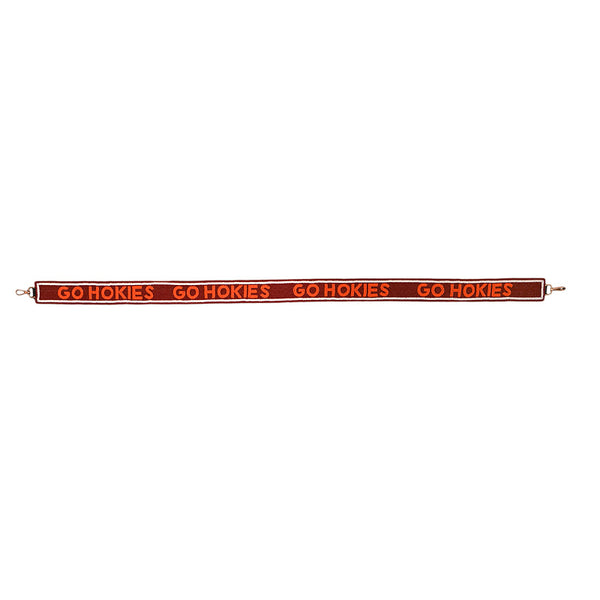 Virginia Tech Go Hokies Beaded Purse Strap – Campus Emporium