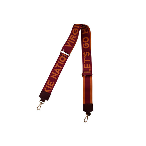 Virginia Tech Hailey Go Hokies Purse Strap