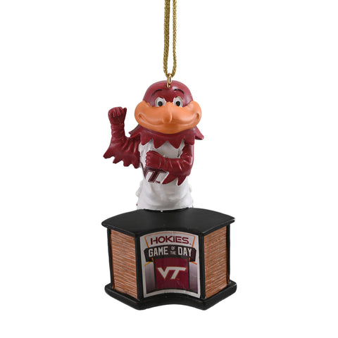 Virginia Tech HokieBird Game Day Ornament