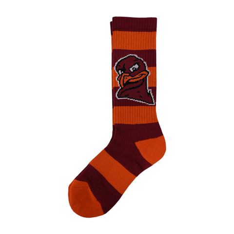 Virginia Tech HokieBird Rugby Crew Sock