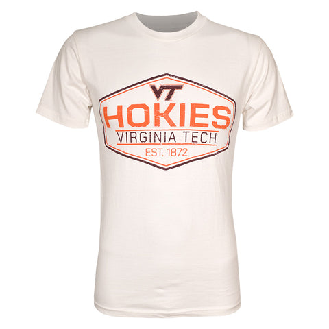 Virginia Tech Hokies Badge T-Shirt: White