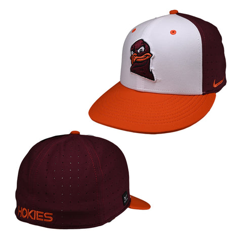 Virginia Tech Hokies Fitted Baseball Hat by Nike