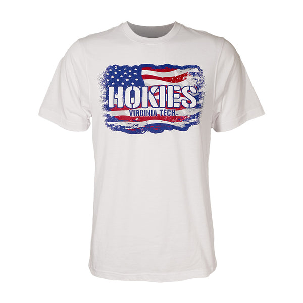 Virginia Tech Hokies Freedom Flag T-Shirt – Campus Emporium